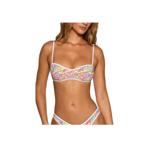 OH POLLY Яркий Многоцветный С принтом Женские Бикини