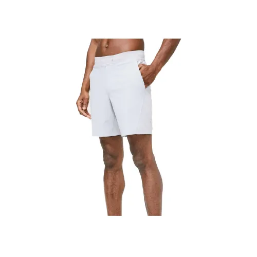 lululemon Licence to Train Повседневные шорты Мужские Лунный свет Серебристый Светло-серый