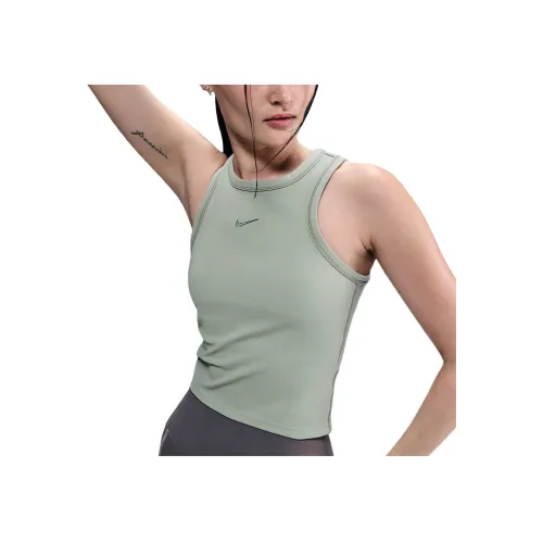 NIKE Dri Fit Зеленые Женские Майки