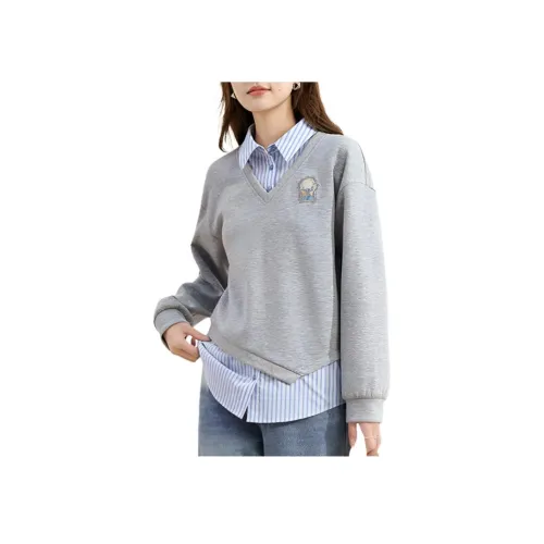 QTUR Серый Женский Свитшот