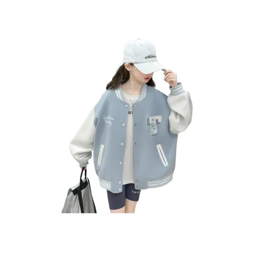 TAOTIANMAO Женский' Весна ОСЕНЬ Школьный возраст Повседневный Спортивный Бейсбольная куртка