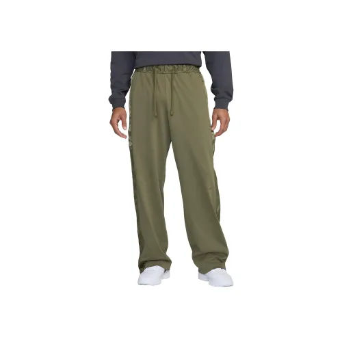 Nike Dri-Fit Swoosh Devin Booker Вязаные тренировочные брюки мужские средний оливковый зеленый