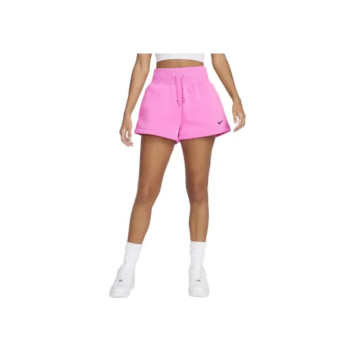 nike Sportswear Phoenix Fleece Спортивные шорты Женские Розовые