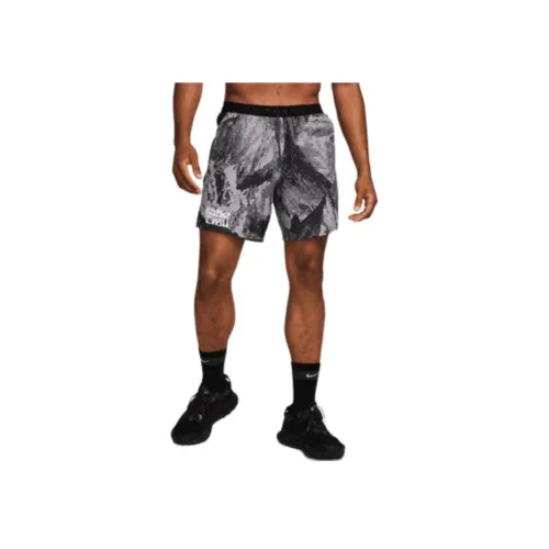 Nike Gray Men's Casual Shorts Nike Серый Мужские Повседневные Шорты