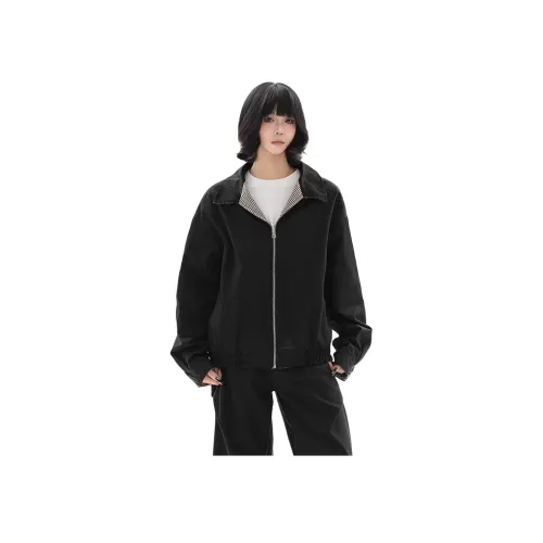 SNEIKLAU Черный Унисекс Куртки