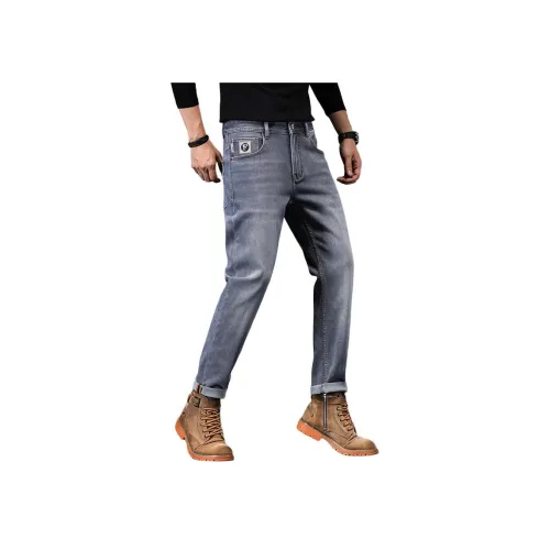 ZENGZHI Джинсы Облегающий крой Прямой крой Унисекс