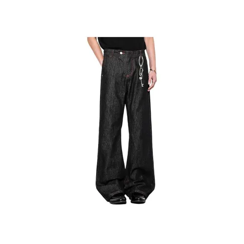 PVPVPV Черные Унисекс Джинсы