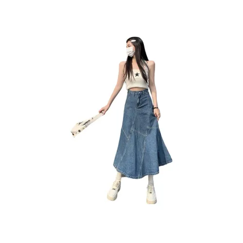 TUCANO Деним Длинная Юбка Женская