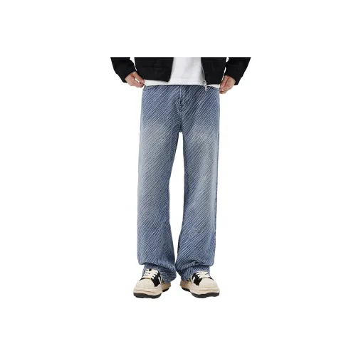 Clog Heel Синий Унисекс Джинсы