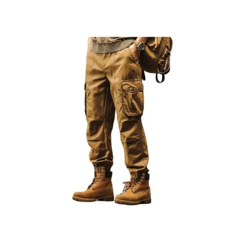 JIELEINUO Мужские Карго Брюки