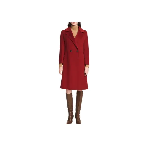 ELLASSAY Бургундское Женское Пальто