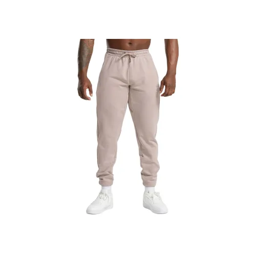 GYMSHARK ESSENTIAL OVERSIZED Joggers Вязаные тренировочные брюки Мужской Камень Пудра Цвет