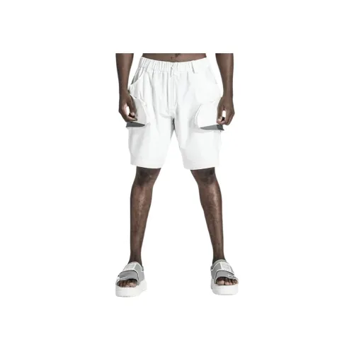 NORVINCY Городской Techwear Эластичный шнур 3D-эффект Накладной карман Повседневные шорты Унисекс