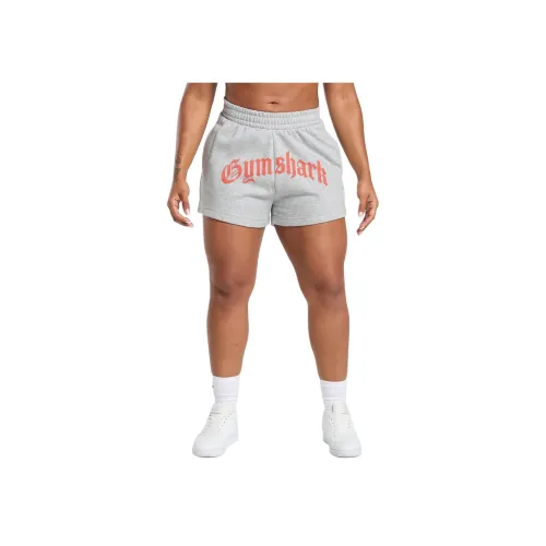 GYMSHARK Светло-серые Женские Повседневные Шорты