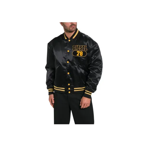 DIESEL Черный Мужской Пуховик
