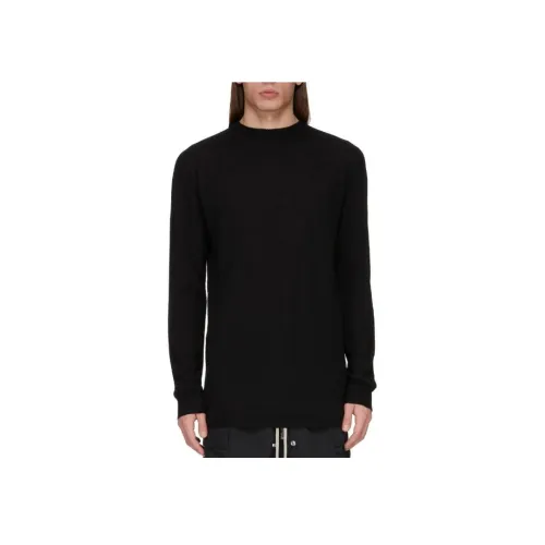 RICK OWENS Черные Мужские Кашемировые Свитера