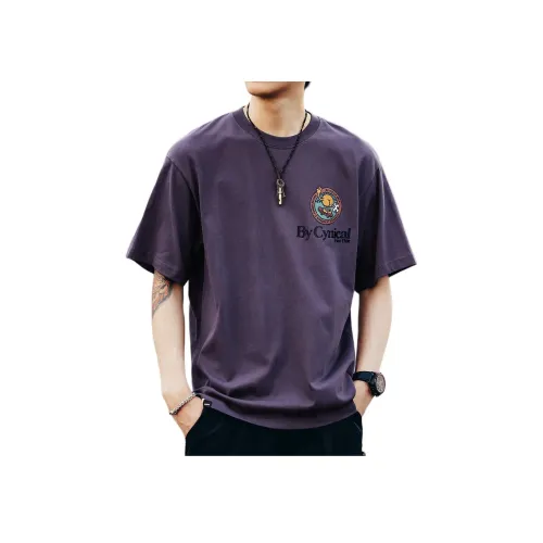 GELANLU Летняя футболка свободный крой унисекс