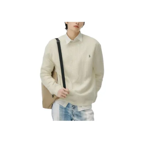 Polo Ralph Lauren Свитер Мужской Айвори Белый