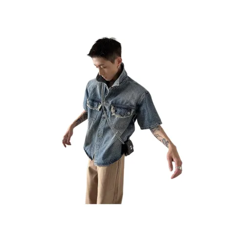 TUCANO Синий Унисекс Рубашки