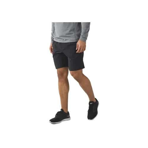 lululemon Спортивные шорты Мужские Черные