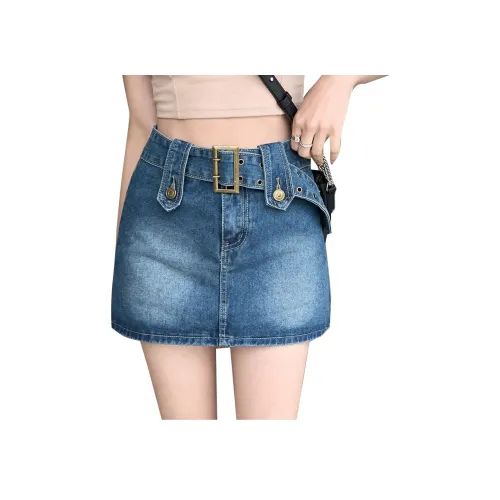 YICHEN Джинсовые короткие юбки для женщин