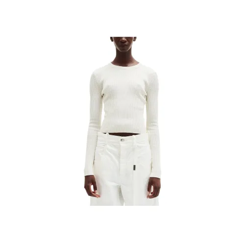 Ann Demeulemeester SS25 Свитер Женская Белый