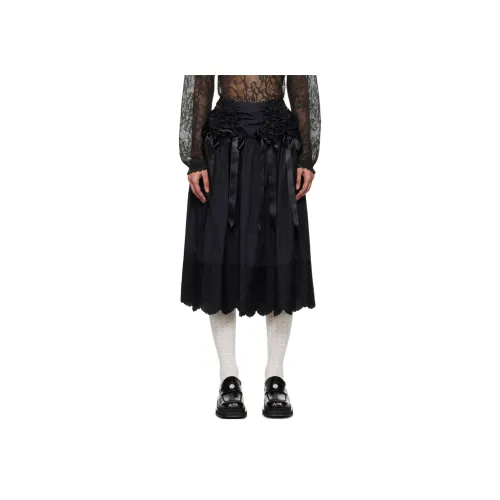 SIMONE ROCHA Повседневный Длинный Юбка Женская Черная