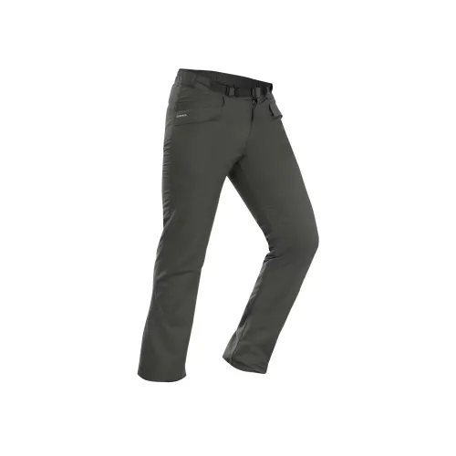 DECATHLON Ветрозащитные штаны мужские армейского зеленого цвета