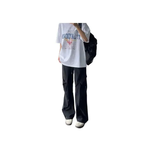 CORNILOT Черные Унисекс Повседневные Брюки