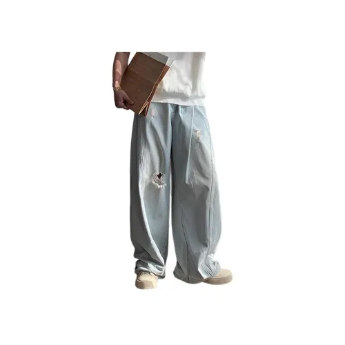 Humanism 1986 Светло-синие Унисекс Джинсы