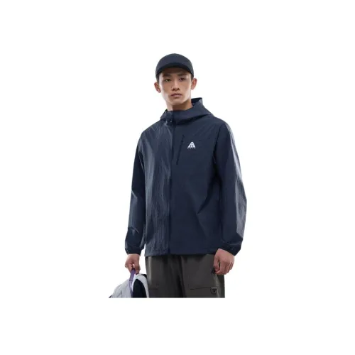 Anta Outdoor Collection Темно-синие мужские куртки