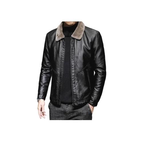 PIERRE CARDIN Кожа Куртка Унисекс