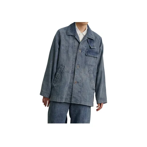 PUBLIC TOKYO SS25 Куртки и пальто Мужской Синий