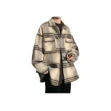 Чёрный, утеплённый, клетчатый