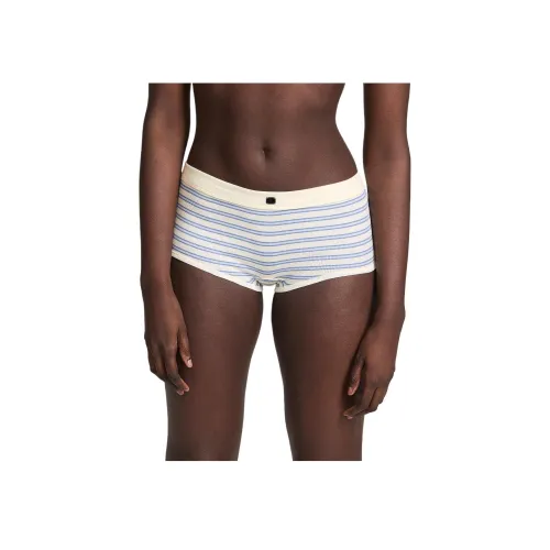 Victoria's Secret 1 Pack Синие Полосы Женские Боксер-шорты