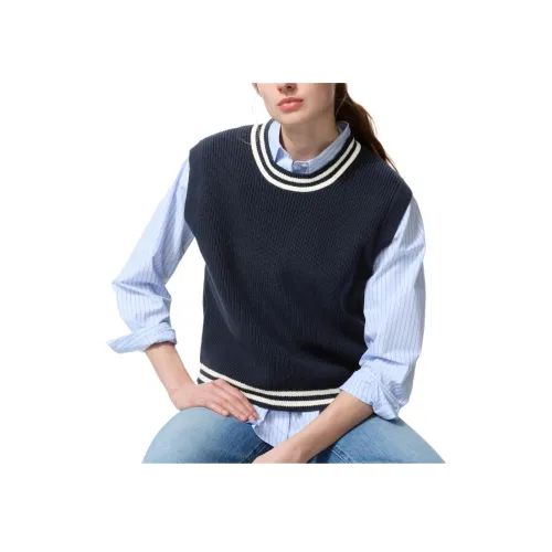 UNIQLO Морской синий Женские майки