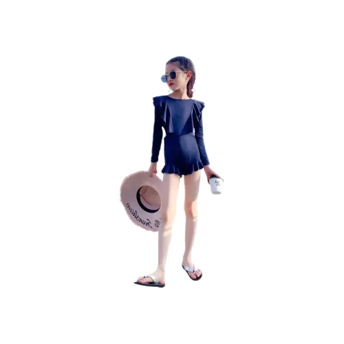 Wooden Rabbit Темно-синий KIDS Купальники