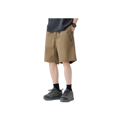 JHO Хаки Унисекс Повседневные шорты