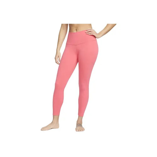 NIKE Розовые Женские Вязаные Тренировочные Брюки