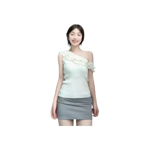 DOSOHEB Бежевый Абрикос Женская Трикотажная