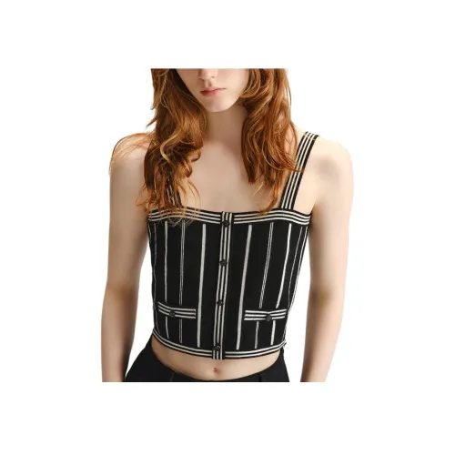 Karl Lagerfeld Топ на бретелях Женский Черный