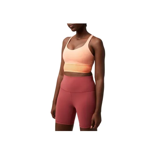 lululemon Free To Be Спортивное белье Женское Стираемое COUNTRY Кораллово-красный