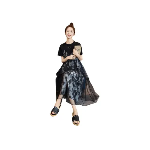 Cypress House Короткий рукав Платье Женское