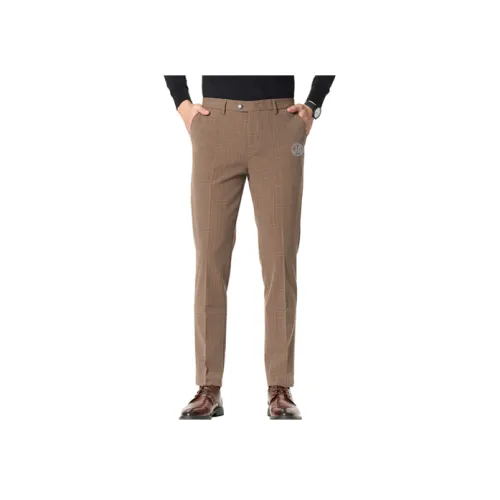 JOSEPH ABBOUD Кофе Мужские костюмные брюки