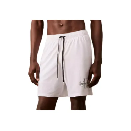 Calvin Klein Bright White Мужские Плавательные Шорты