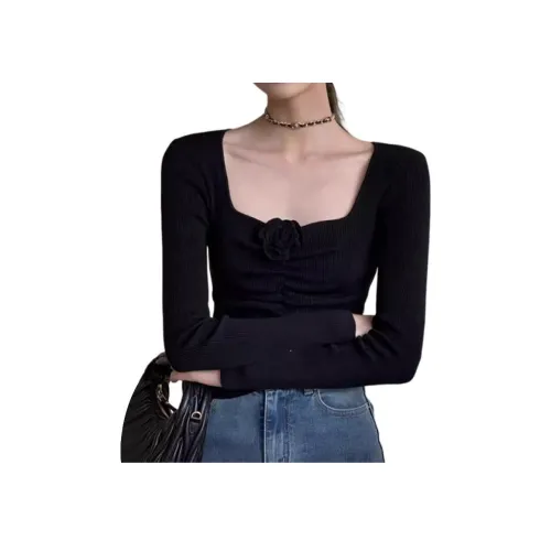 Ya Sheep People Трикотаж Женский Черный