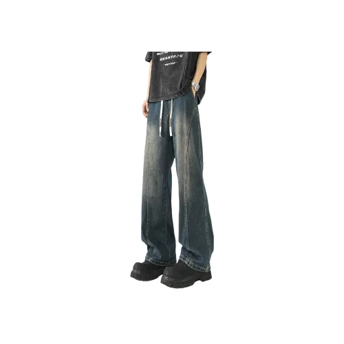 FAKE UINTAGE Унисекс Джинсы