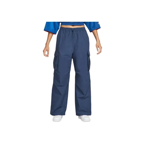 Nike Clothing Морской Синий Женские Карго Брюки