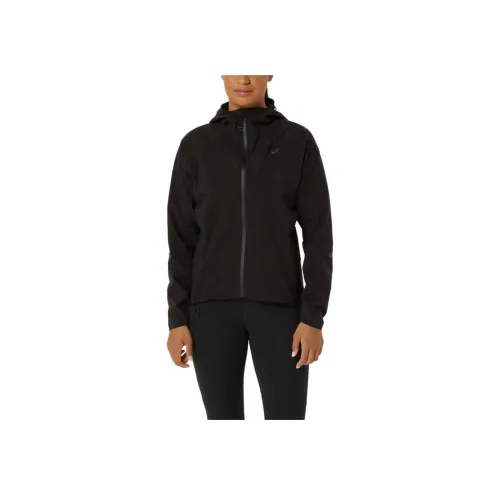 ASICS Metarun Водонепроницаемая куртка женская черная