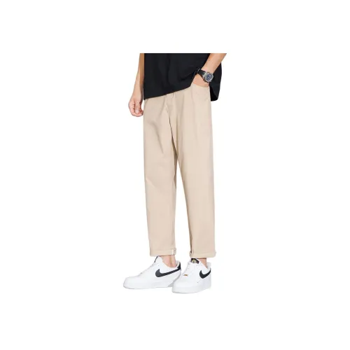 Tonlion Хаки Унисекс Повседневные Брюки